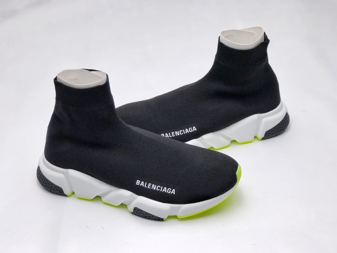 balenciaga speed trainer black fake